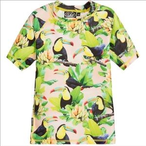 Molo Neptune top Toucan swim rash guard size 4/5